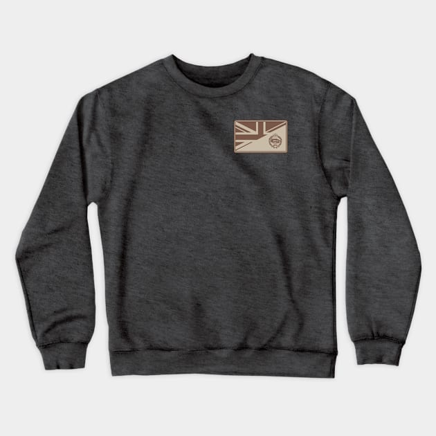 The Royal Tank Regiment (Small logo - Desert Subdued) Crewneck Sweatshirt by TCP